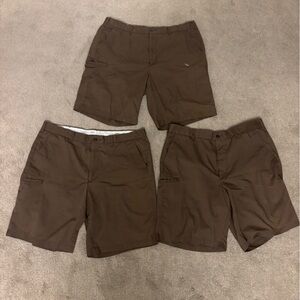 Men's Brown Cargo Shorts